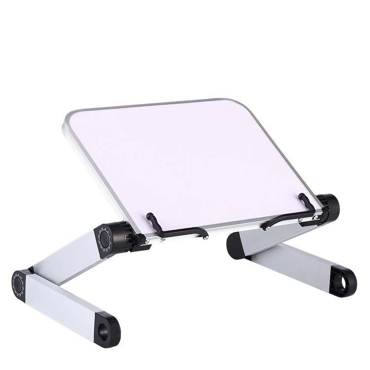 Stand Buku Baca Book Reading Shelf 360 Degree Aluminium Alloy - YL-811 - White