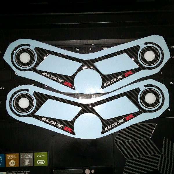 Stiker Pad Segitiga GSX R 150 Triangle GSX R 150