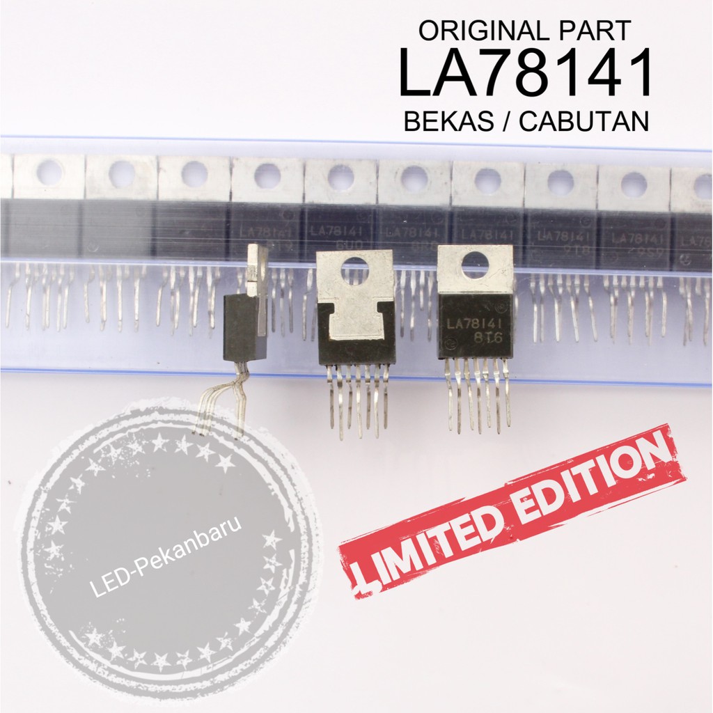 IC VERTIKAL LA78141 ORIGINAL CABUTAN - BEKAS LA 78141 ORI - ASLI