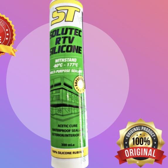 

SOLUTEC RTV SILICONE SEALANT - Hitam
