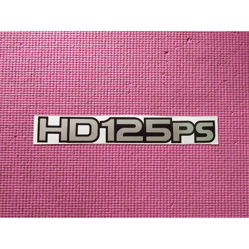 Stiker Truk HD 125 PS