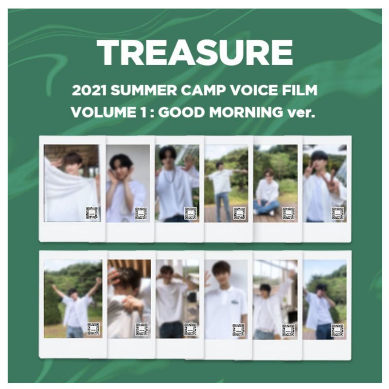 TREASURE SUMMER CAMP INSTA X FILM by LIPSS GOOD MORNING VER (READY STOCK) HYUNSUK