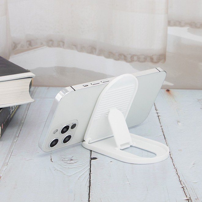 Holder Folding Phone Stand HP Dudukan Sandaran Penyangga Lipat Standing Meja Hape Holding Tablet Handphone Henpon Tab HP12