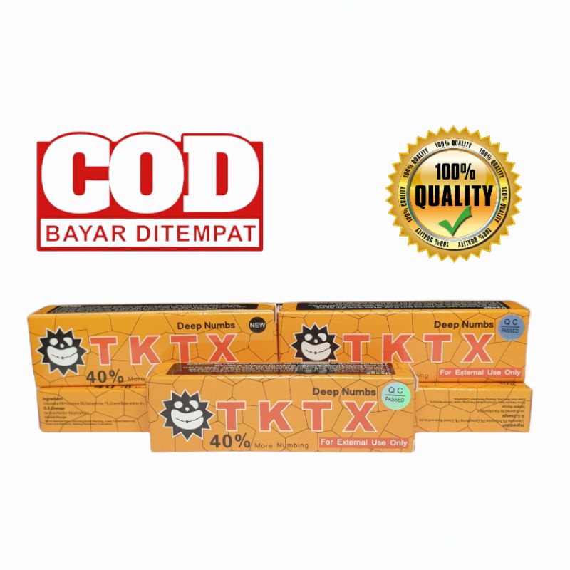 anastesi tktx 40% numbing cream original