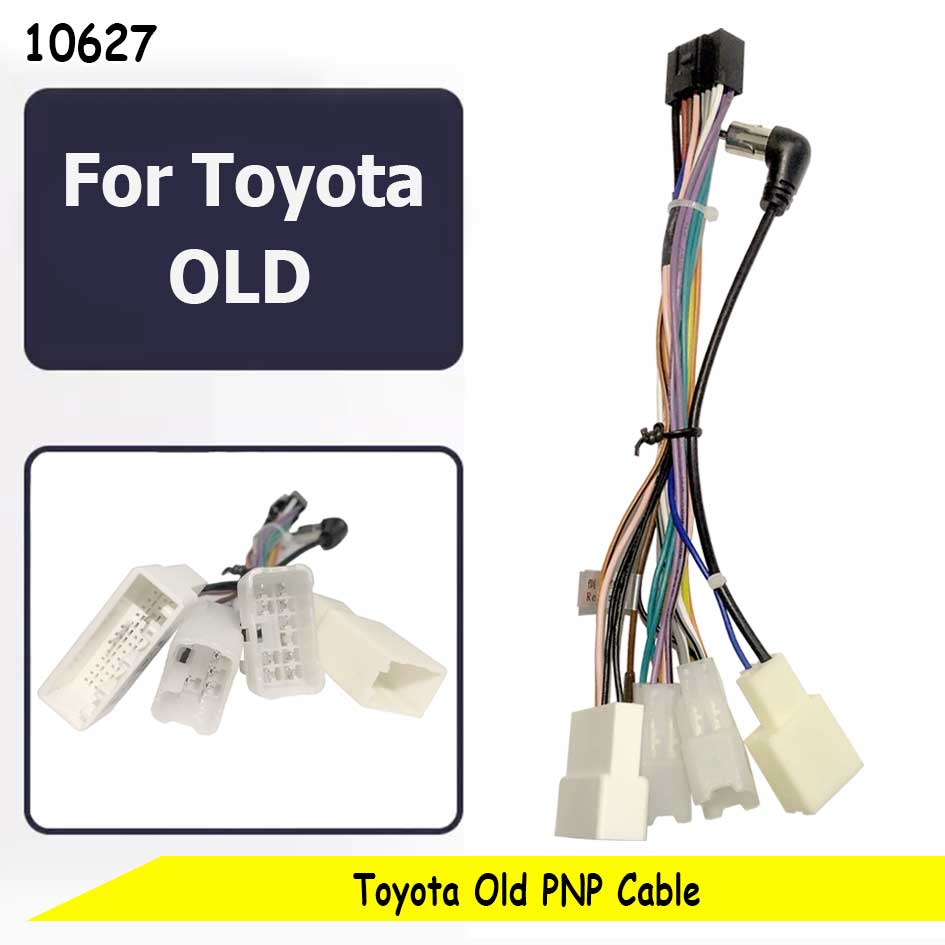 Toyota Old Innova Fortuner Corolla Kabel Socket PNP Cable Headunit Android Plug and Play Kabel Soket