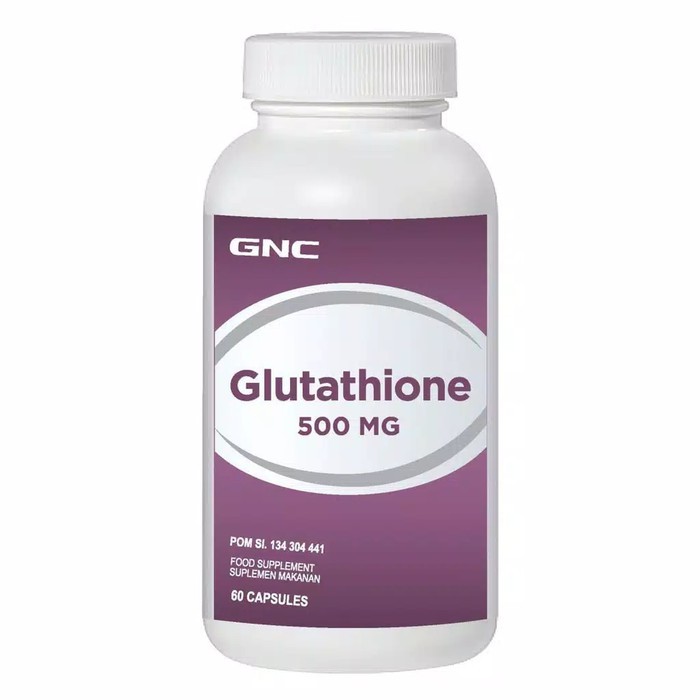 GNC glutathione 500mg (60) asli