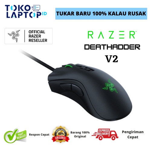 Razer DeathAdder V2 Ergonomic Wired Gaming Mouse