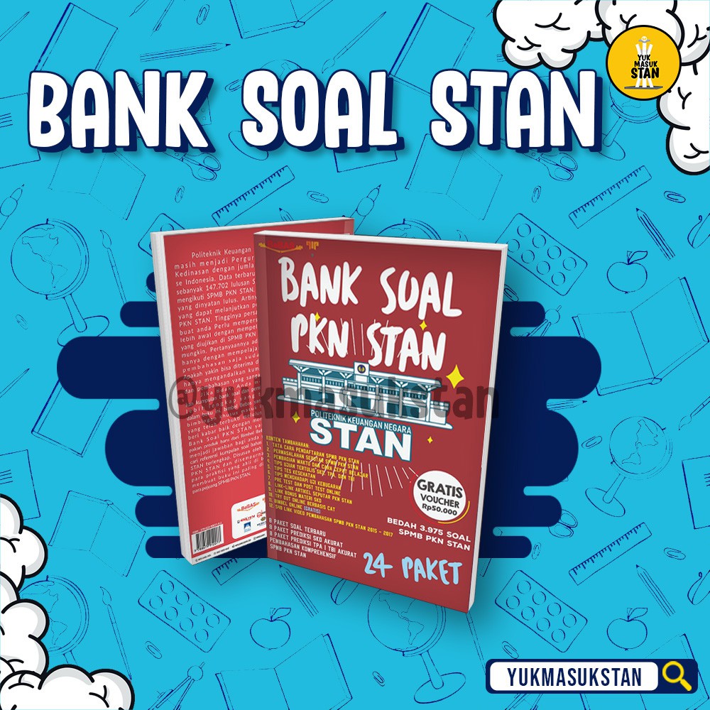 [MODUL BEBAS] BUKU BANK SOAL SPMB PKN STAN 2020