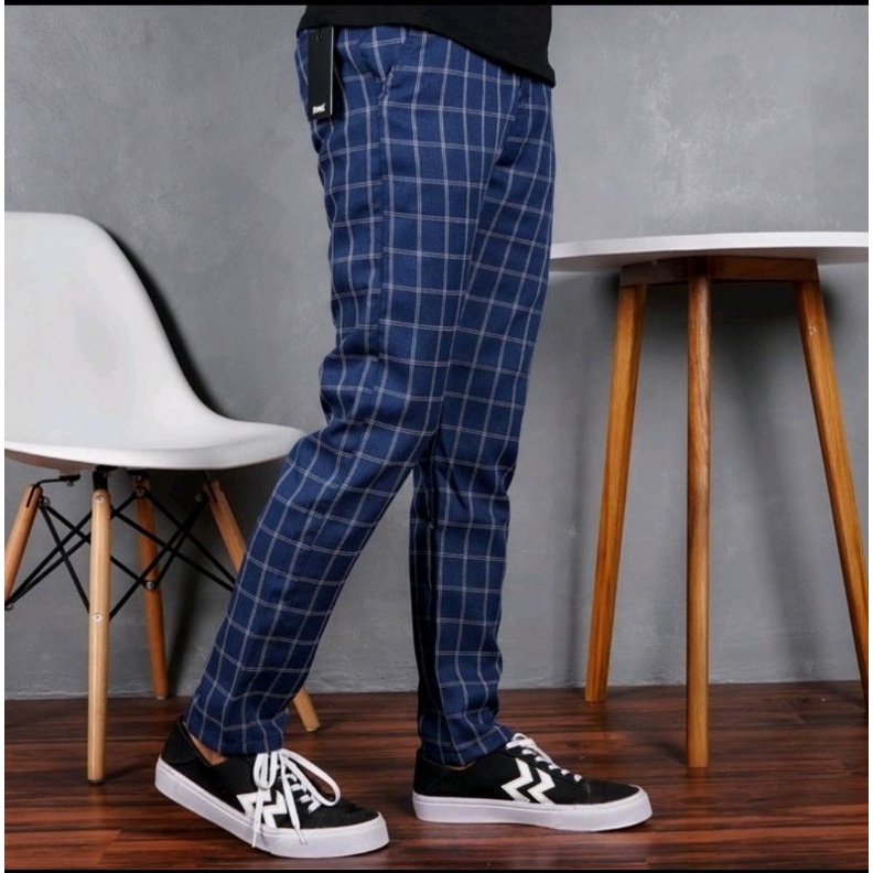 CELANA TARTAN PRIA DICKIES/CELANA CHINO TARTAN PREMIUM/GROSIR CELANA TARTAN DICKIES