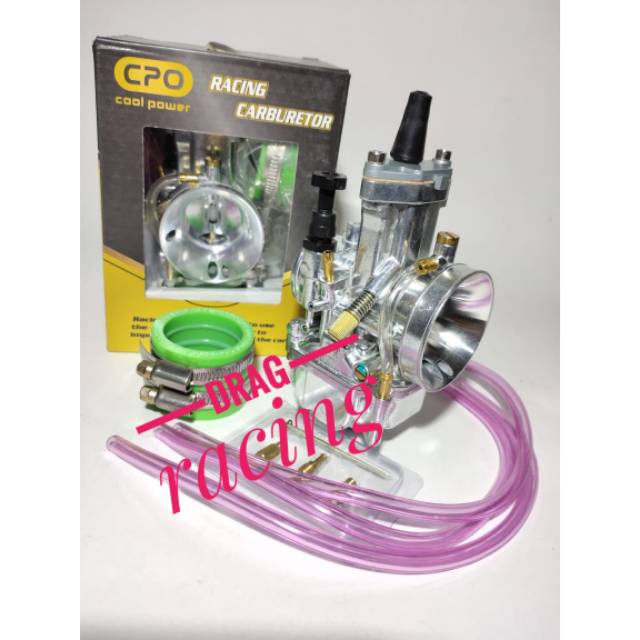 Karbu cpo pwk 34 cpo racing pj mj jarum karet intake model koso uma moto1