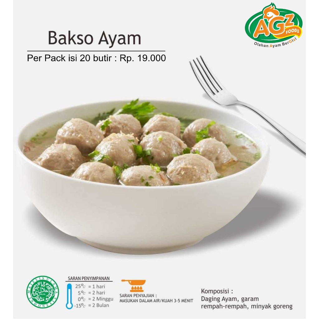 Bakso Ayam - 20 Butir