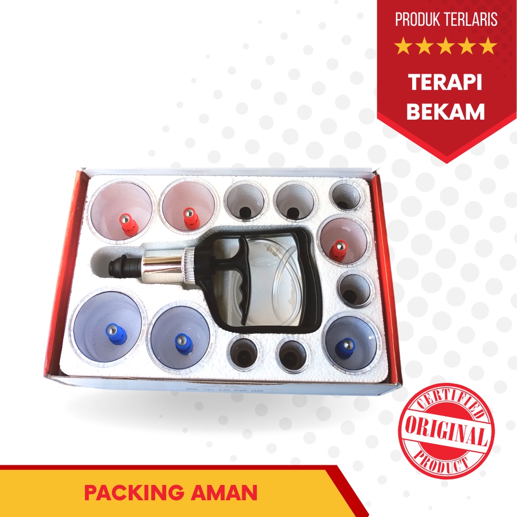 Alat Bekam Premium 12 Cups Import Bonus Ebook-3