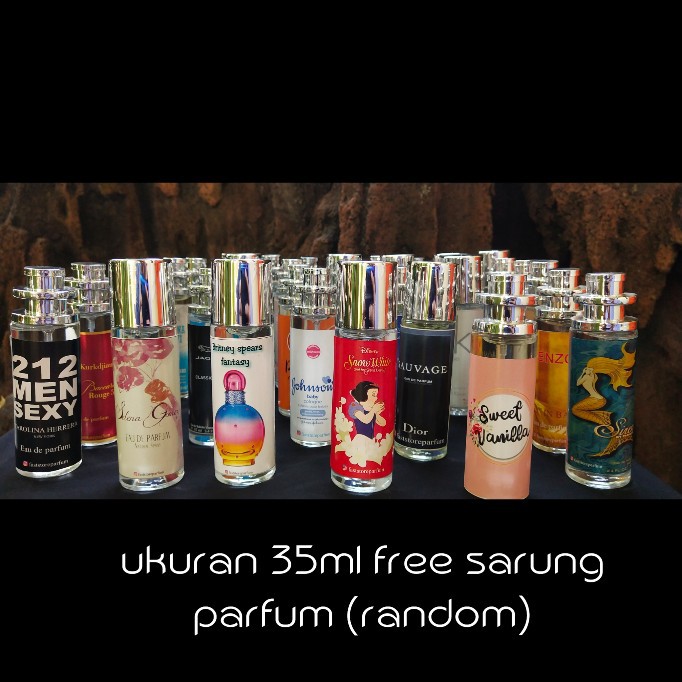 Parfum Badan 35Ml Dan Parfum Wanita Pria Tahan Lama Wangi Kalem Mewah  Non Alkohol Parfum Tahan Lama
