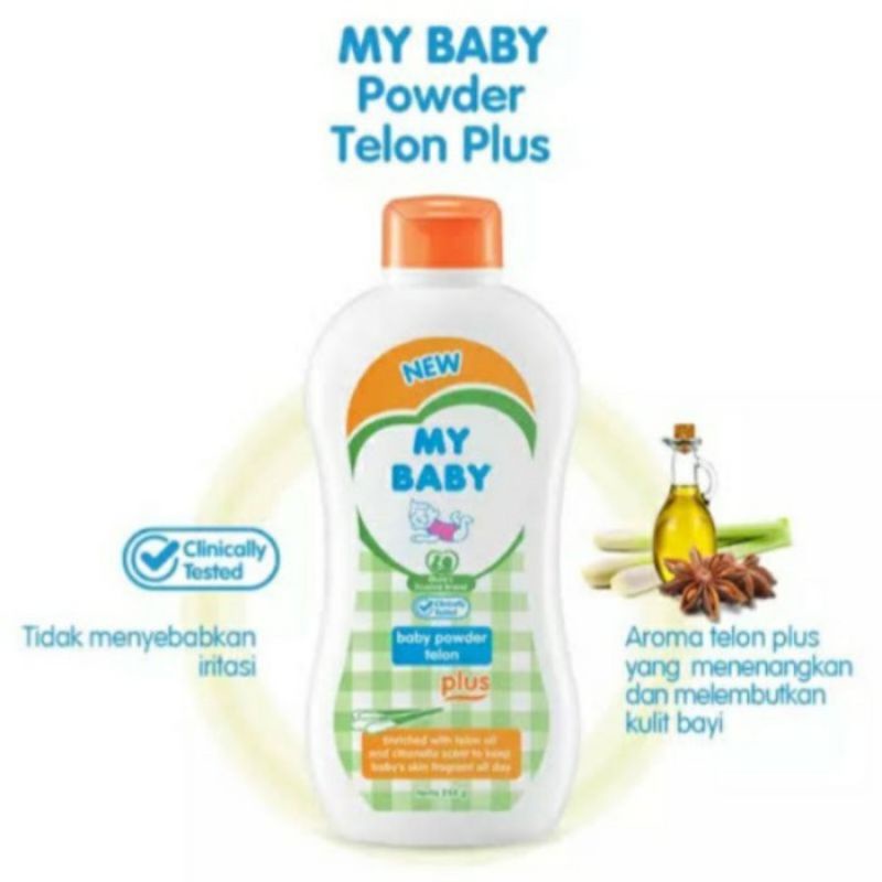 My Baby Powder Bedak Bayi 100 gram + Extra 25%