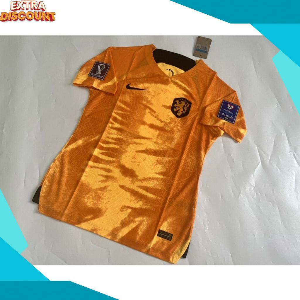 PAKET MEWAH BAJU BOLA PIALA DUNIA JERSEY PIALA DUNIA JERSEY PLAYER ISSUE BELANDA HOME JERSEY BELANDA