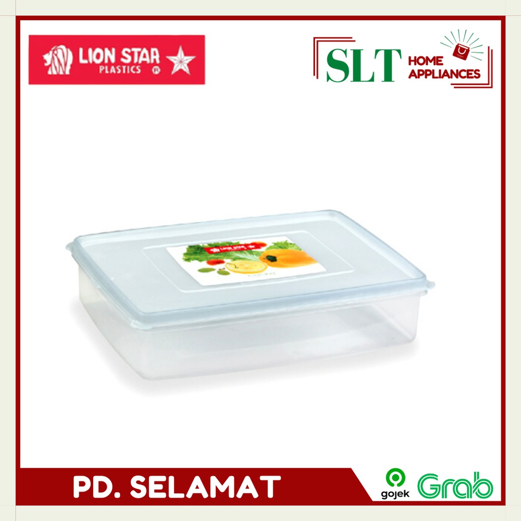 LION STAR DIKCY K 7 KOTAK MAKANAN BOX MAKANAN TRANSPARANT TEMPAT KUE