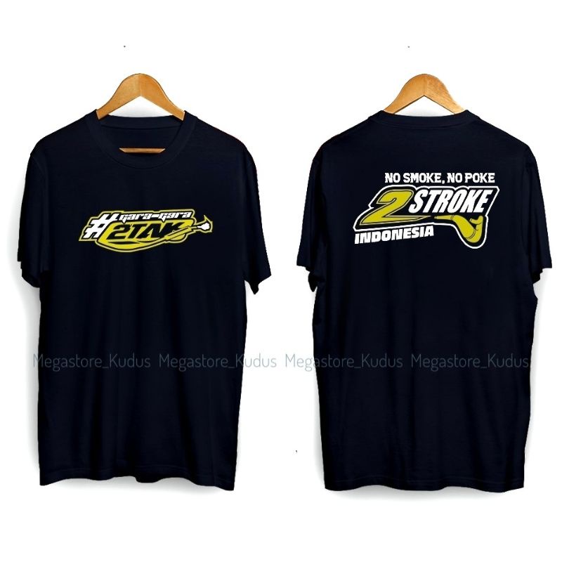 Kaos 2 Stroke INDONESIA BAJU Motor HEREX RACING 2TAK LOVERS