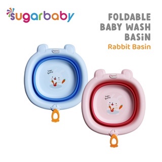 Sugarbaby Foldable Baby Wash Basin/Baskom Lipat Bayi/Ember Lipat Multifungsi