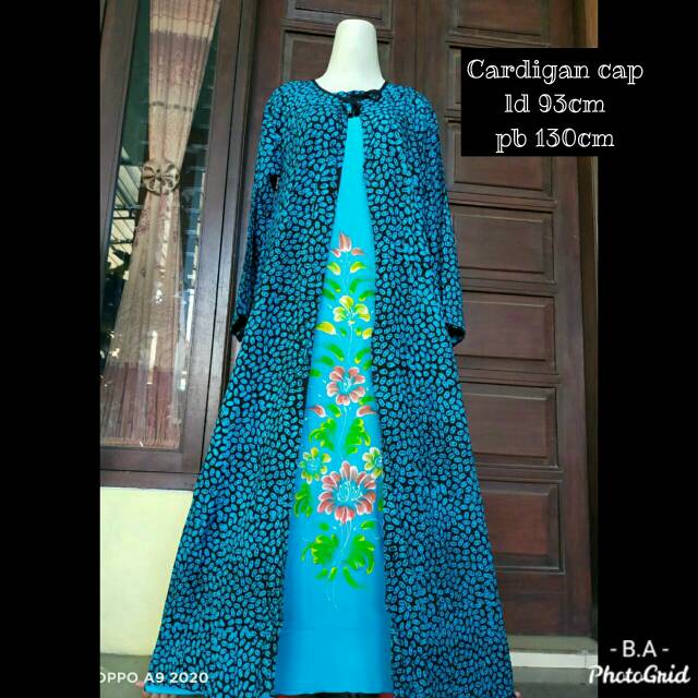 Gamis cardigan