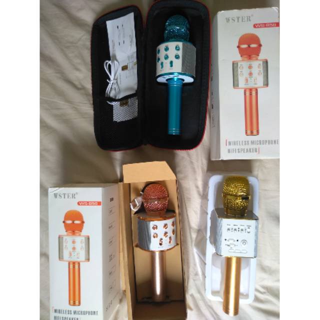 Microphone bluetooth (wireless microphone hifi speaker)
