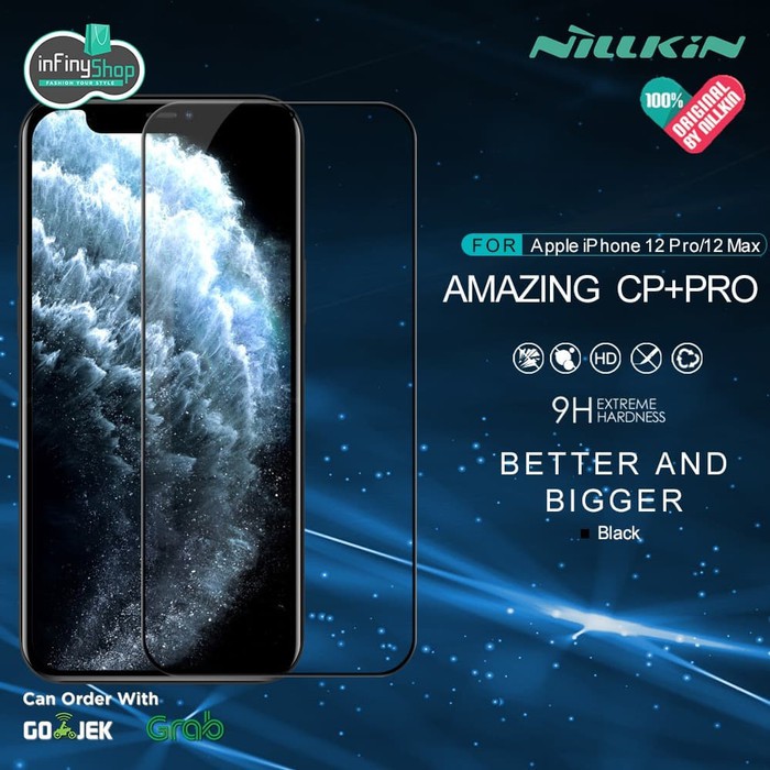 APPLE IPHONE 12 MAX / IPHONE 12 PRO - NILLKIN TEMPERED GLASS AMAZING CP+ PRO