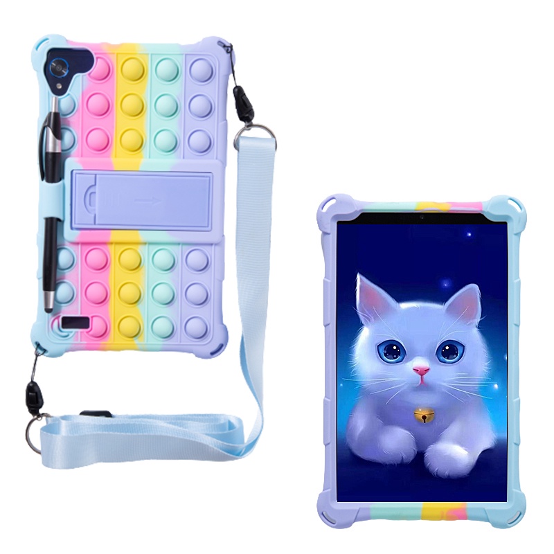 Case Pelindung Tablet Pc Bahan Silikon Ukuran 1 8 Inch Untuk Alldocube Smile 1