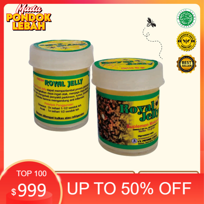 

Royal Jelly 15 gr PONDOK LEBAH
