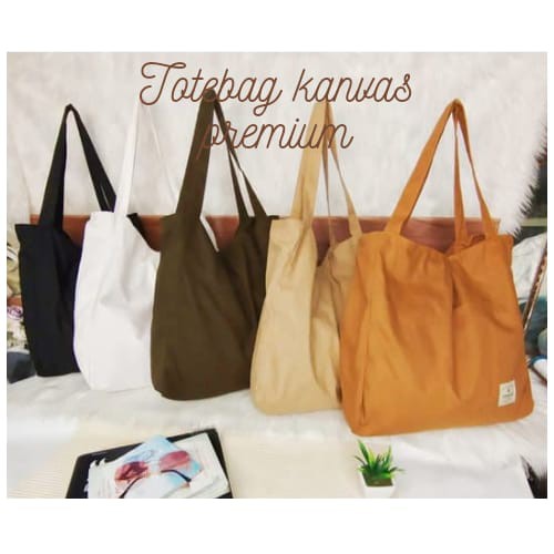 TOTEBAG WANITA RESLETING /TAS TOTE NUDIE BAG KANVAS BESAR SHOPPING/KULIAH/SEMINAR BISA CUSTOM SABLON