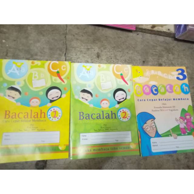Buku bacalah jilid 1.2.3