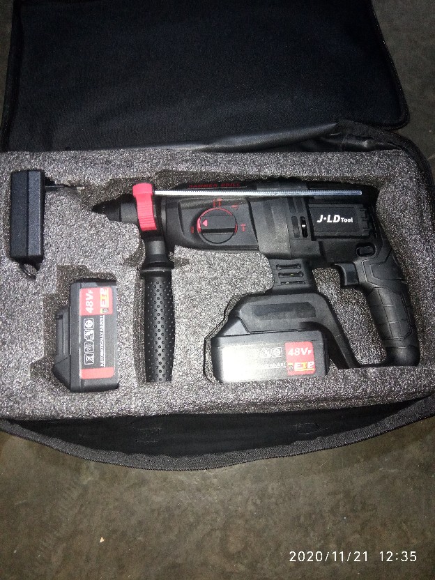 Bor Bobok Baterai Cordless Rotary Hammer Jld J26-48