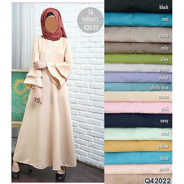 gamis baloteli / baloteli dress