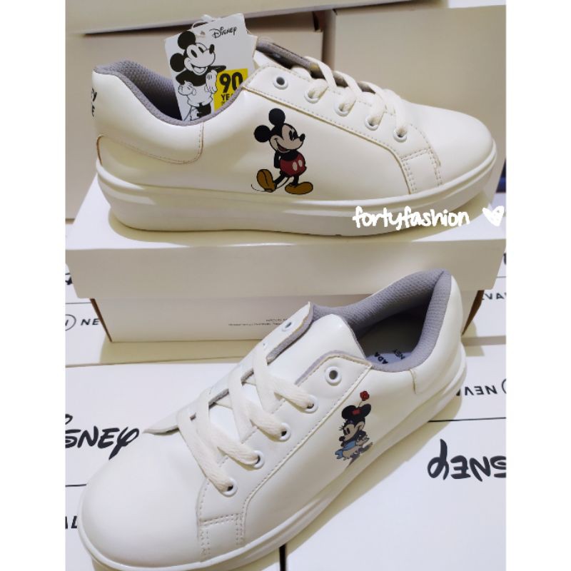  NEVADA  DISNEY  Sepatu  Sneakers Tali Sporty Kasual Motif 