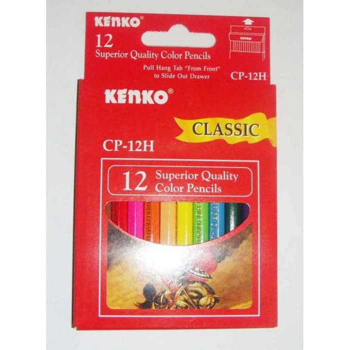 

Pensil Warna Kenko 12 Warna Pendek atk