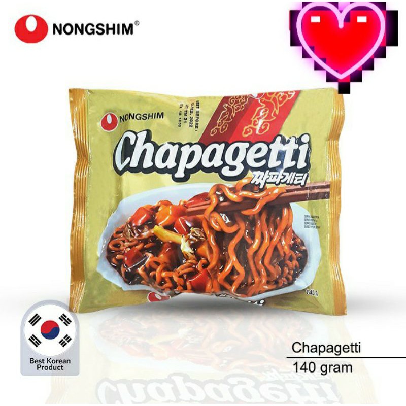 

Nongshim Chapegetti 140 g (Korea) BPOM RI ML 231509218161