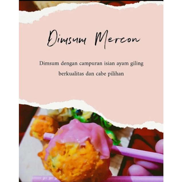 

Dimsum Ayam Mercon