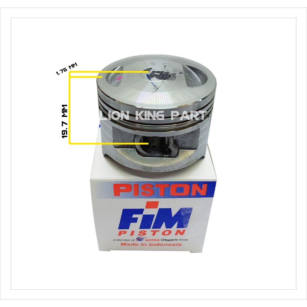 PISTON KIT KAZE FIM68 FIM 68 PIN 13-3