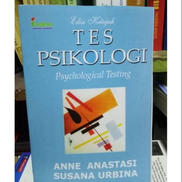 Jual Buku Tes Psikologi Edisi 7 Ketujuh By Anne Anastasi Susana Urbina Shopee Indonesia 9670