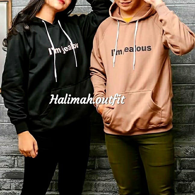 JEALOUS HOODIE UNISEX - HOODIE JUMPER TEBAL TERLARIS