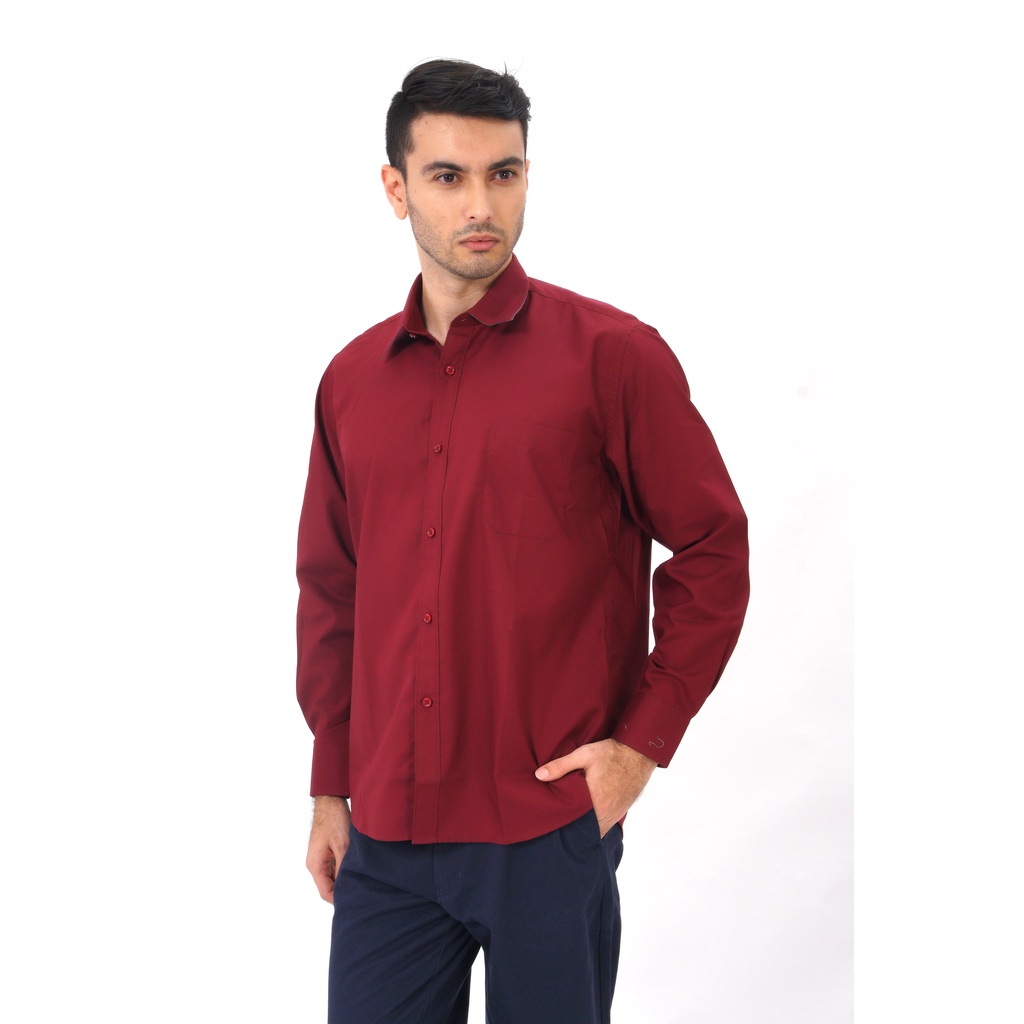 Kemeja Polos Lengan Panjang 0519 ARAMIS