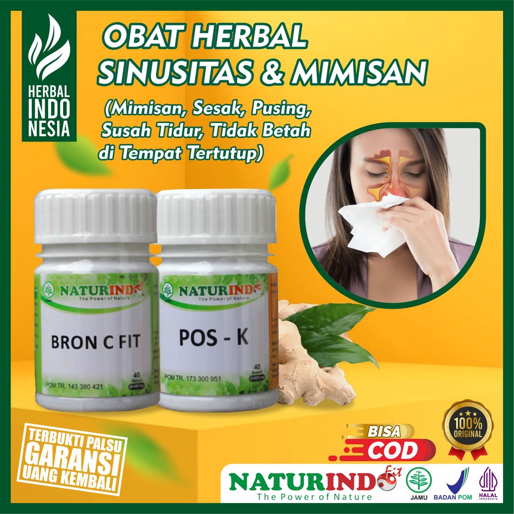 Jual Obat Sinusitis Polip Mimisan Hidung Paling Ampuh Tanpa Operasi