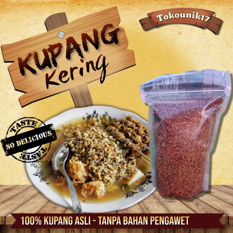 Kupang Kering Ncus 1kg Sambal Pettis Makanan Olahan Laut Asli Lontong Balap Kupang Shopee Indonesia