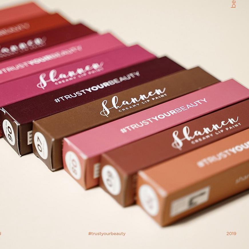 ZS () Lipstik SHANNEN dijamin original murah LIPSTICK SHANEN LIP PAINT MATTE SHANNEN