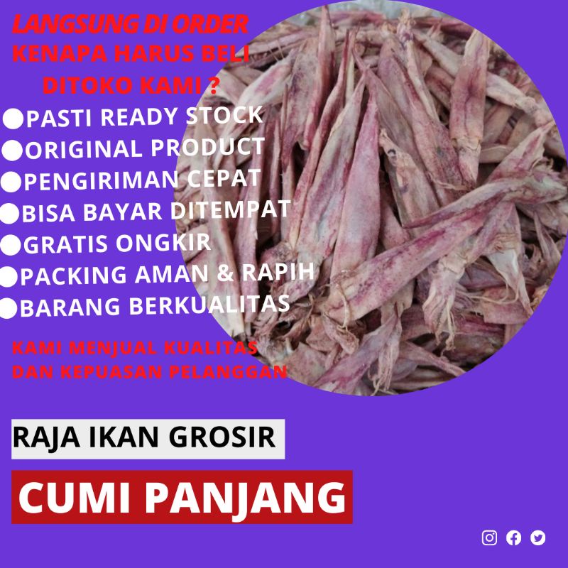 

CUMI PANJANG 1KG KERING MURAH BERKUALITAS