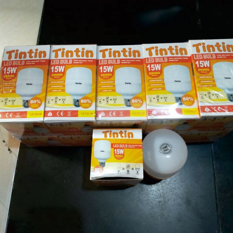 lampu led tin tin 10 watt