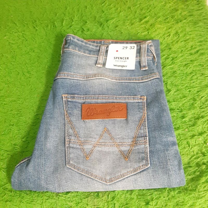 Wrangler Spencer The Slim SPENCSM7BC02P20 Celana panjang jeans Original