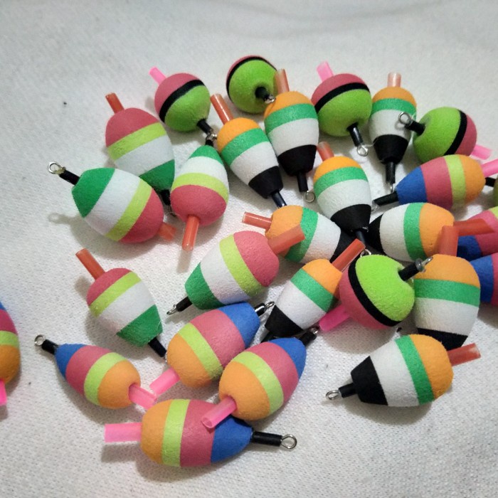 pelampung pancing dari spon/busa