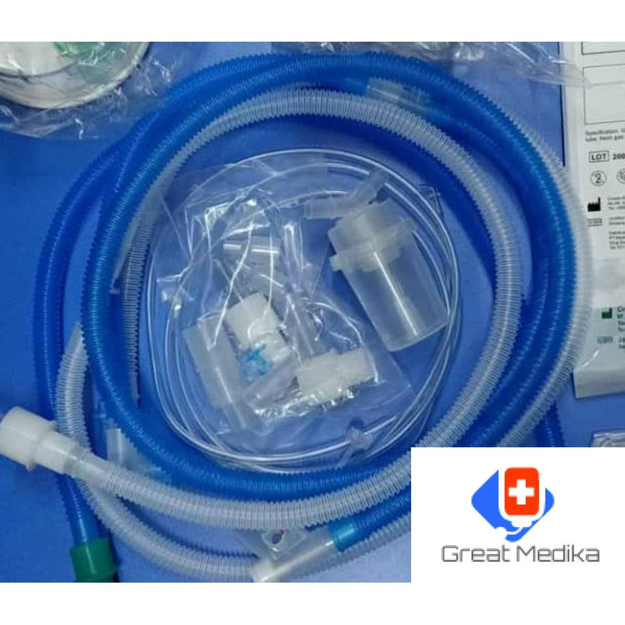 Breathing circuit buble cpap 2 set