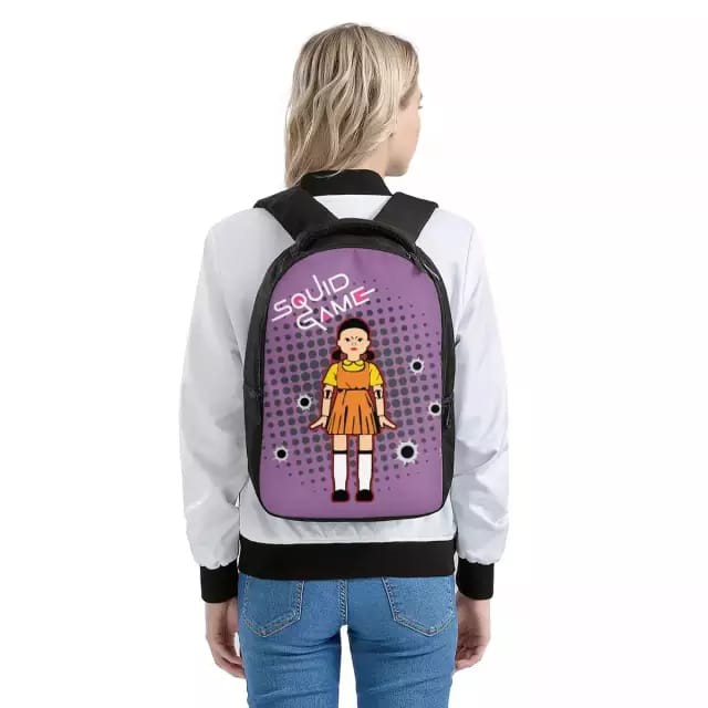 New tas ransel terbaru Squid Game / tas ransel anak sekolah backpack style