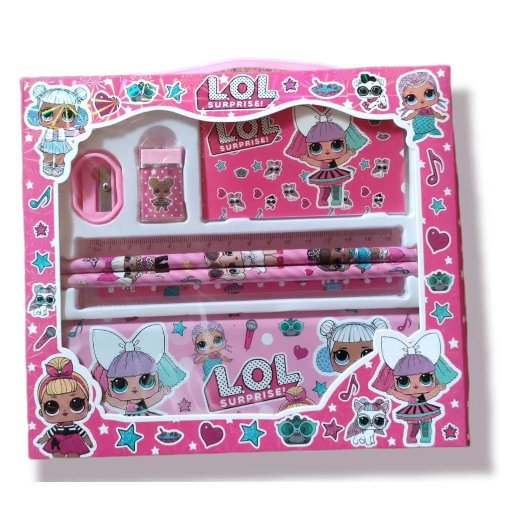 

Paket alat tulis study set karakter LOL Surprise