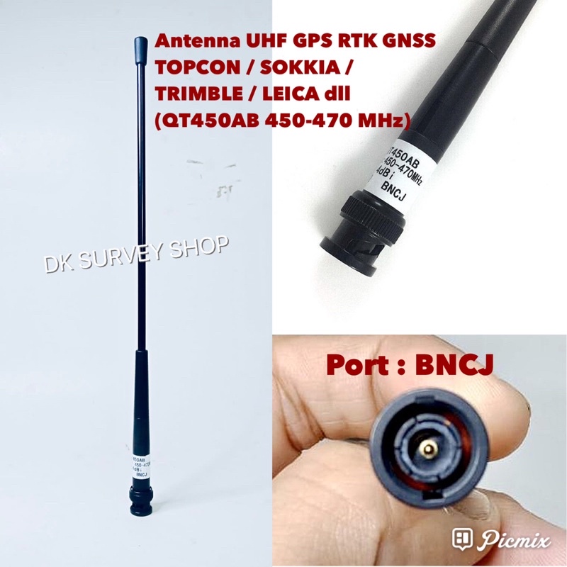 ANTENA GPS RTK GNSS TOPCON SOKKIA TRIMBLE DLL - ANTENNA UHF RADIO RECEIVER TRANSMITTER - ANTENA RADI